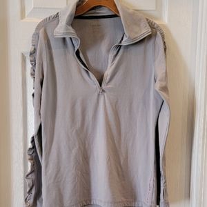 Calvin Klein's Women's Performance Sweater Gray Large